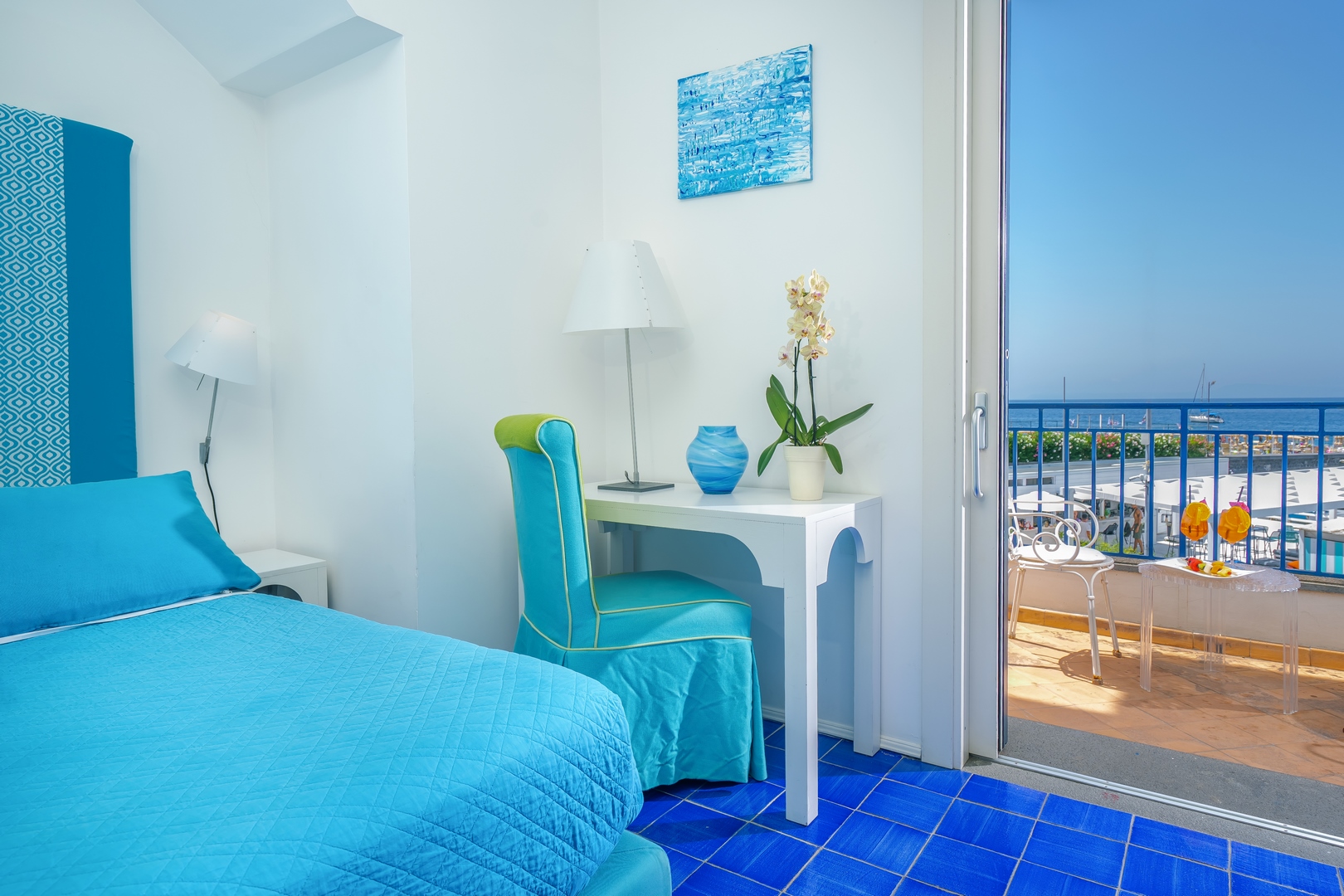 Hotel Le Ancore Accomodation Sorrento Coast Sea View Room Junior Suite 4
