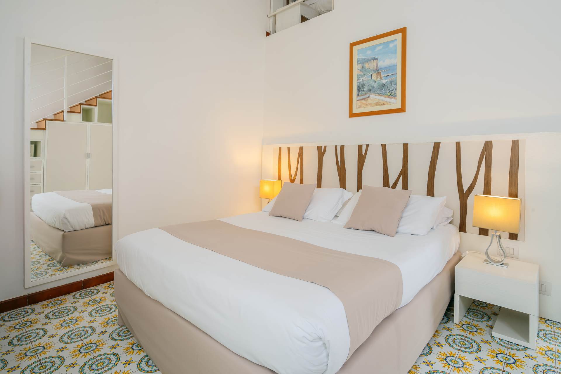 Le Axidie Resort Accomodation Hotel Room Sea View Sorrento Coast Family107